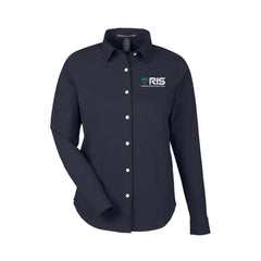 RIS - Devon & Jones Women's CrownLux Performance® Spencer Poplin Dress Shirt - DG505W