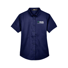 RIS - CORE365 Women's Optimum Short Sleeve Twill Shirt - 78194