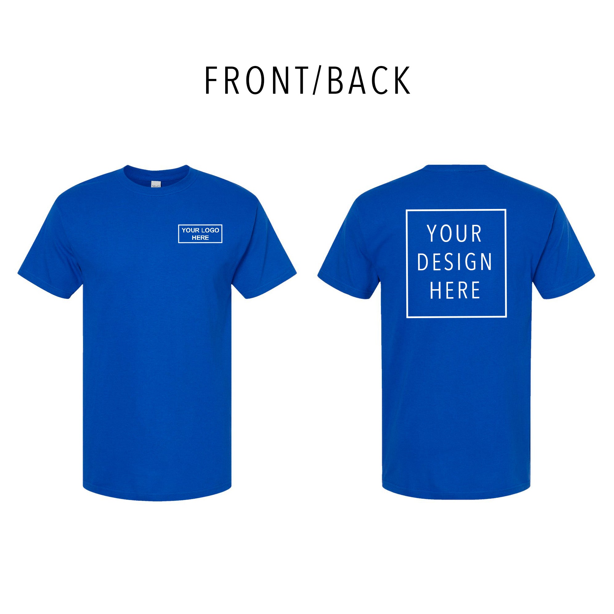 M&O - Gold Soft Touch T-Shirt - Front/Back