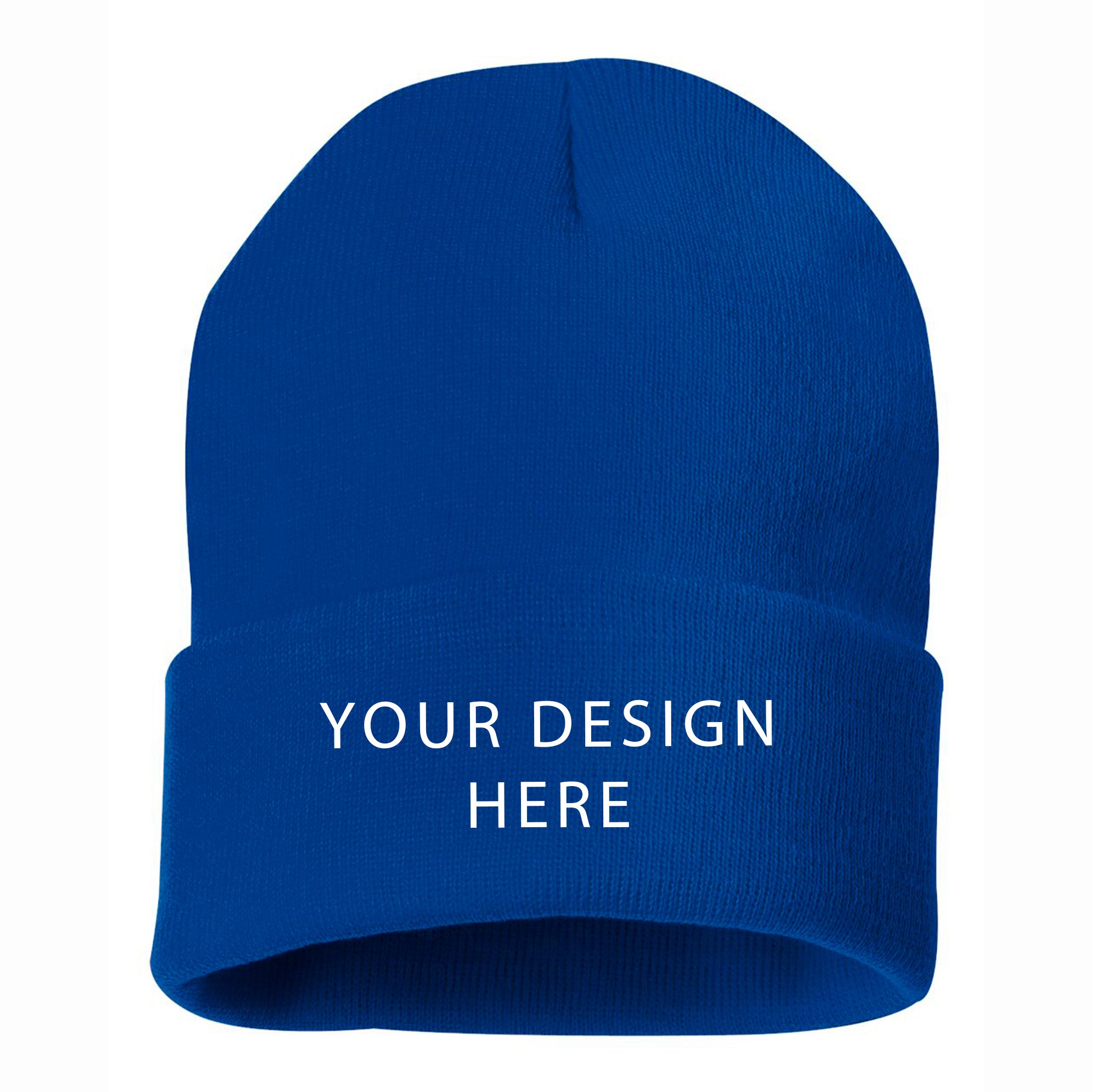 Sportsman - 12" Solid Cuffed Beanie