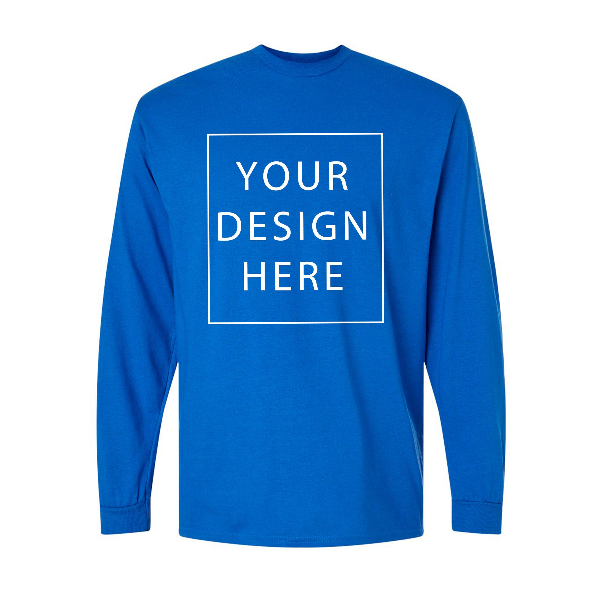 Gildan - DryBlend® 50/50 Long Sleeve T-Shirt - Front