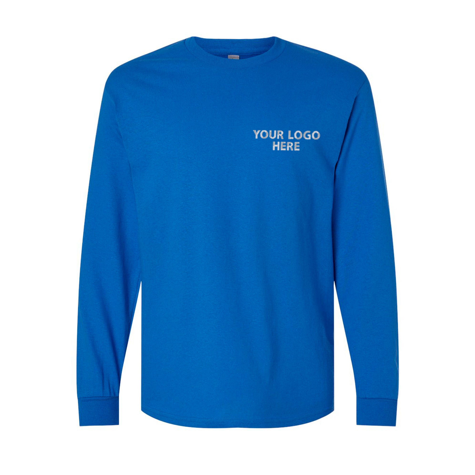 Gildan - Heavy Cotton™ Long Sleeve T-Shirt - Front
