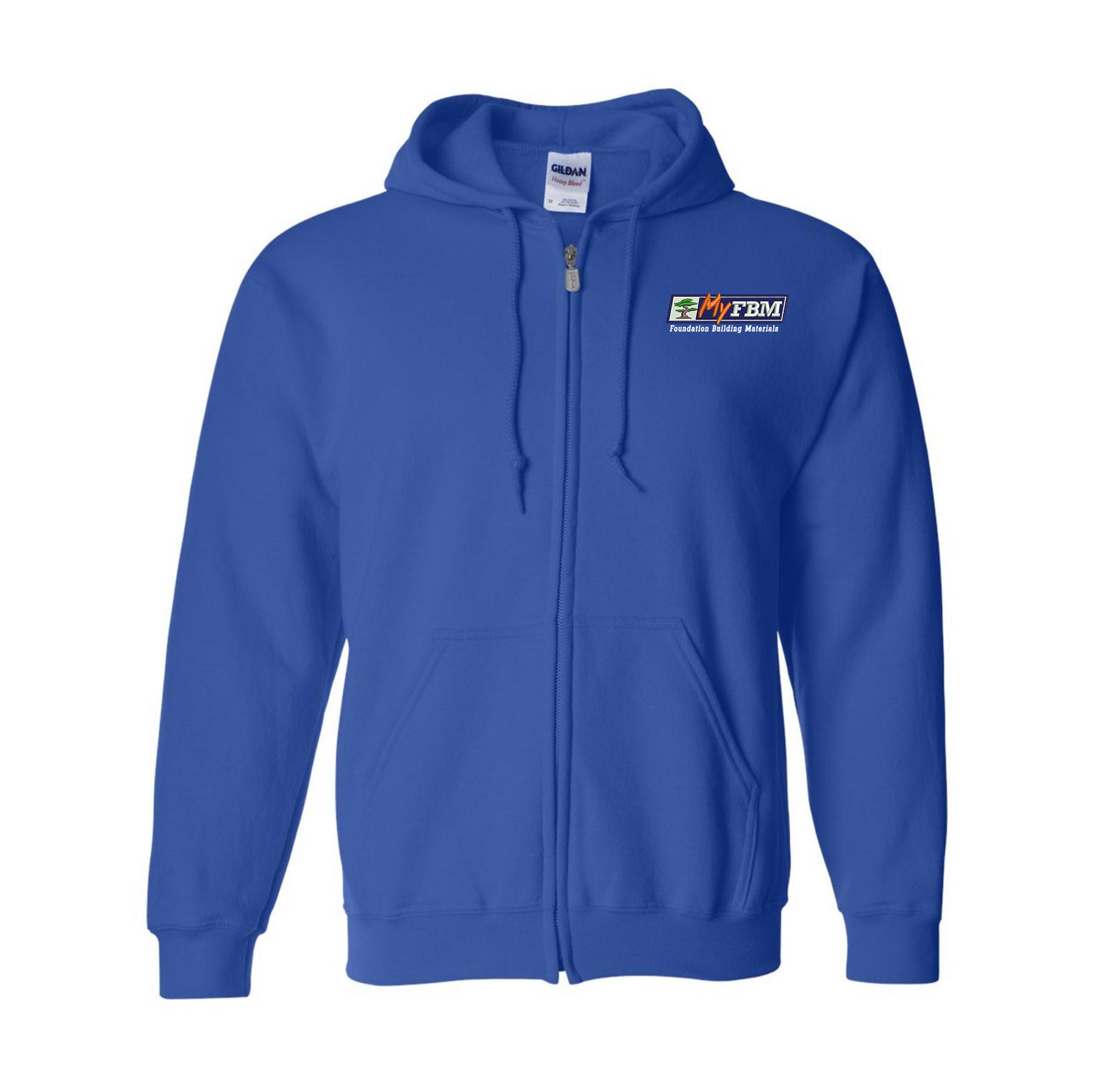 Gildan - Heavy Blend™ Full-Zip Hooded Sweatshirt - (embroidery)