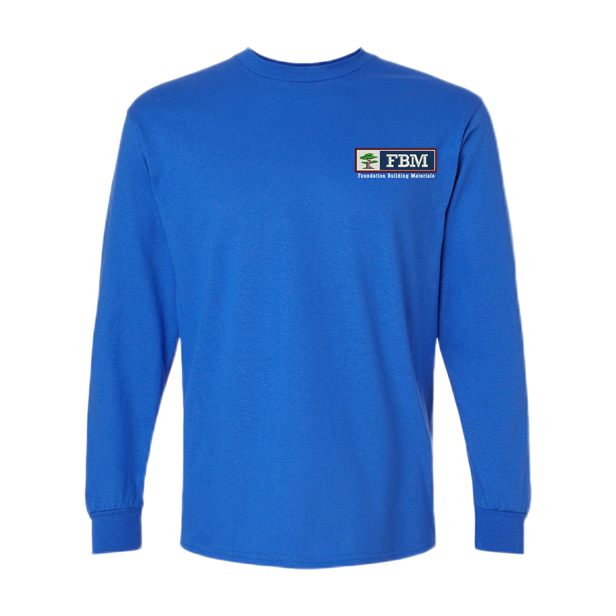 Gildan - Ultra Cotton® Long Sleeve T-Shirt - (embroidery)