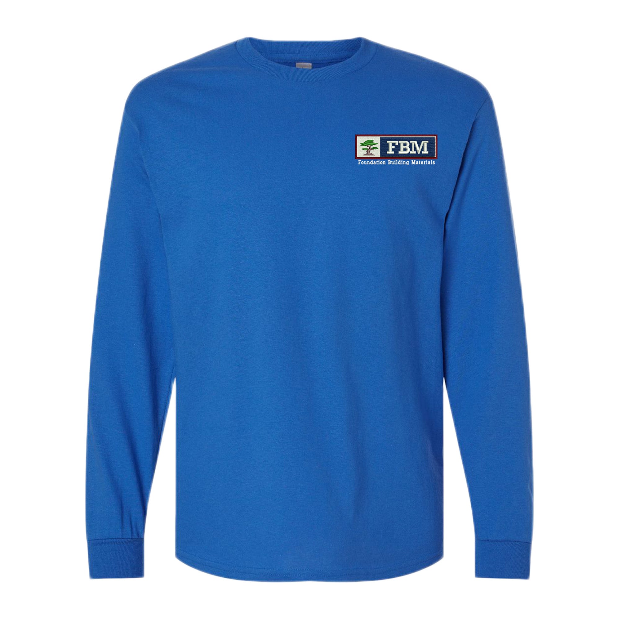 Gildan - Heavy Cotton™ Long Sleeve T-Shirt - (embroidery)