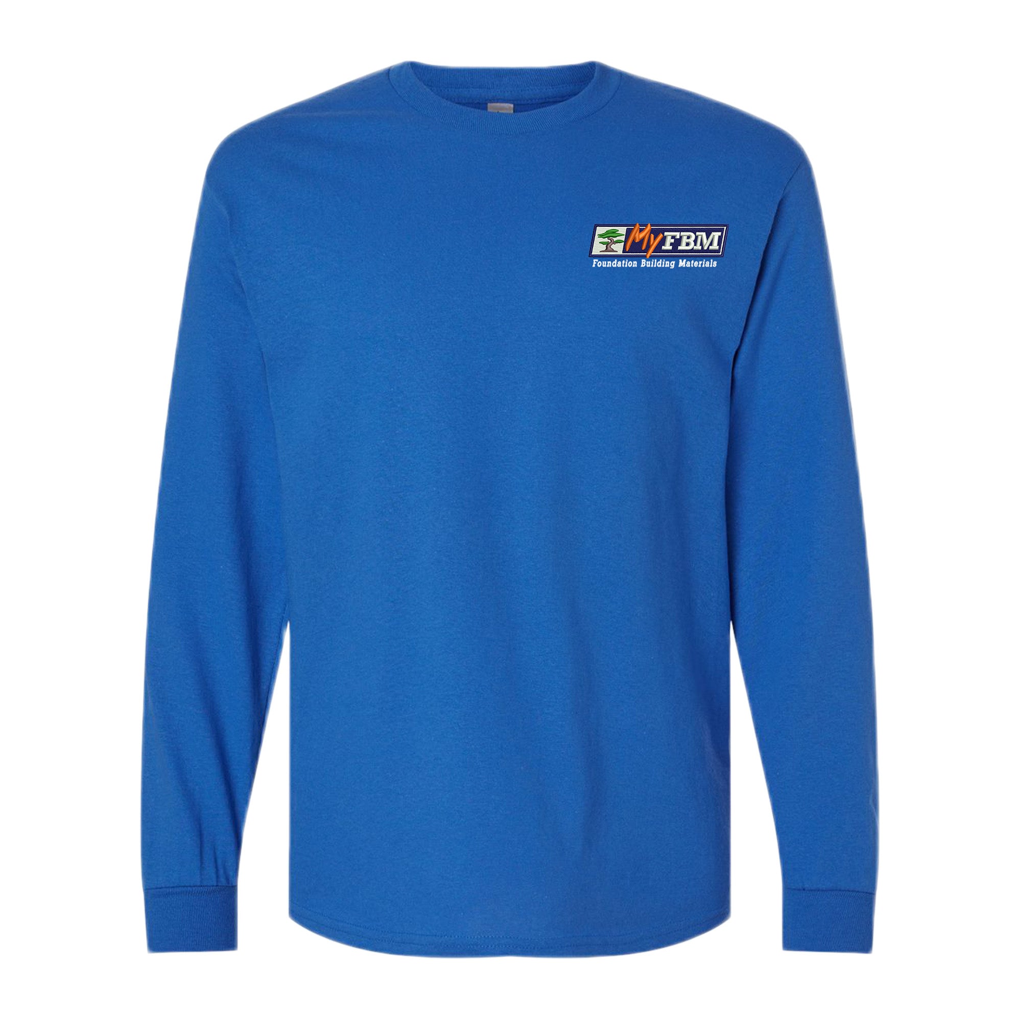 Gildan - Heavy Cotton™ Long Sleeve T-Shirt - (embroidery)