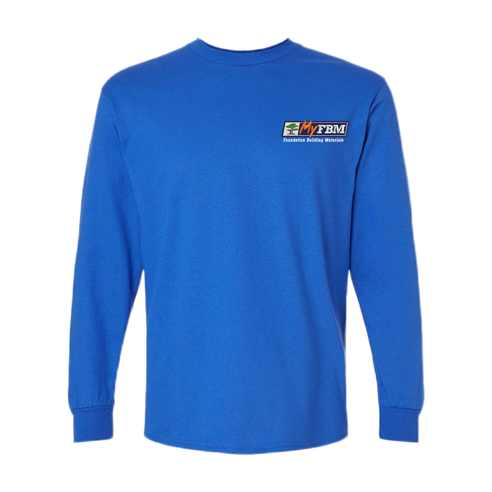 Gildan - Ultra Cotton® Long Sleeve T-Shirt - (embroidery)