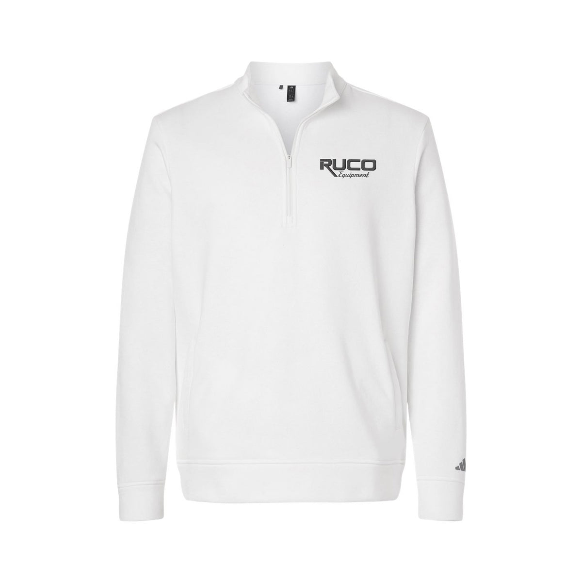 RUCO - Adidas Men's Elevated Fleece Quarter-Zip Pullover - A721