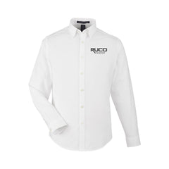 RUCO - Devon & Jones Men's CrownLux Performance® Spencer Poplin Dress Shirt - DG505