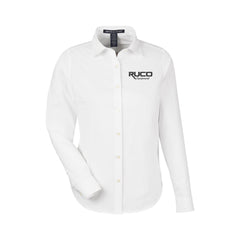 RUCO - Devon & Jones Women's CrownLux Performance® Spencer Poplin Dress Shirt - DG505W