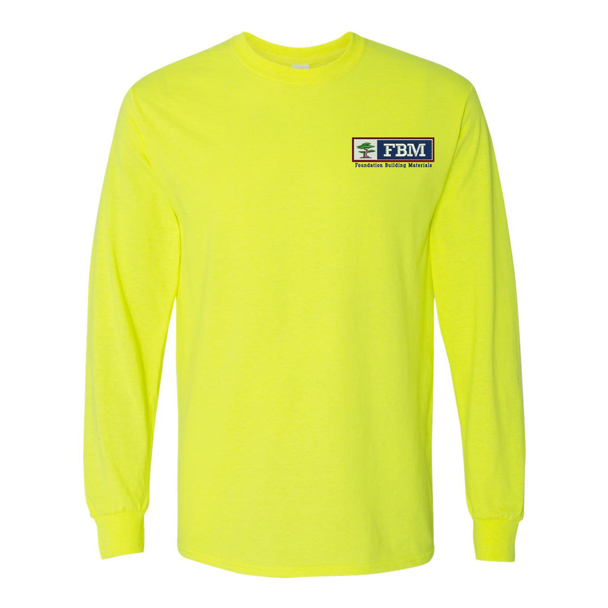 Gildan - Heavy Cotton™ Long Sleeve T-Shirt - (embroidery)