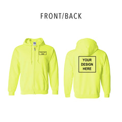 SAFETY Gildan - Heavy Blend™ Full-Zip Hooded Sweatshirt - 18600