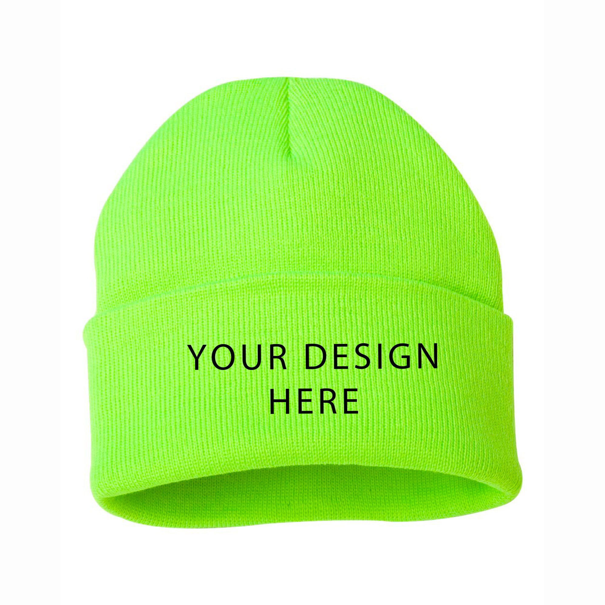 Sportsman - 12" Solid Cuffed Beanie
