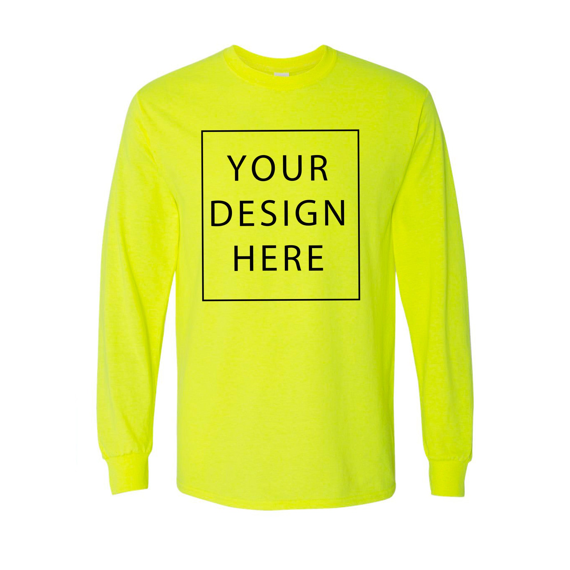 Gildan - Heavy Cotton™ Long Sleeve T-Shirt - Front