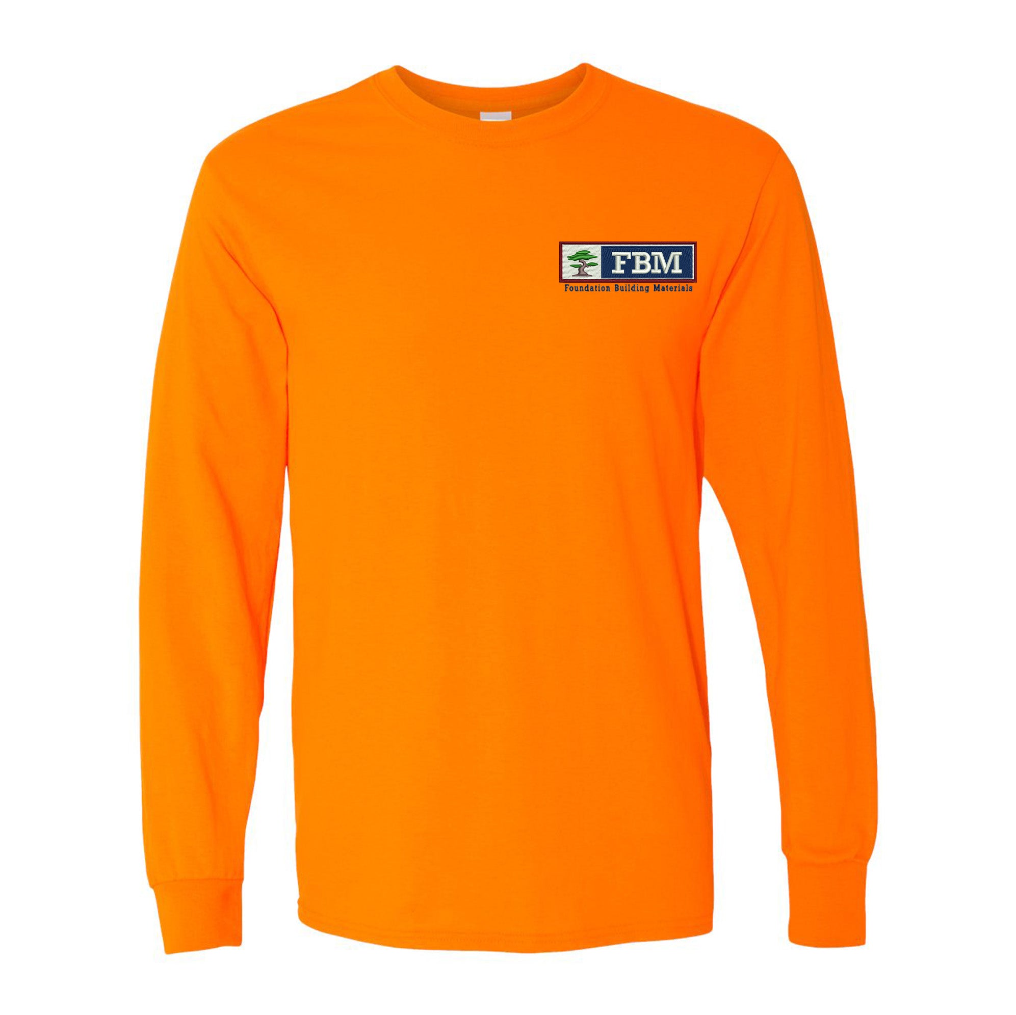 Gildan - Heavy Cotton™ Long Sleeve T-Shirt - (embroidery)