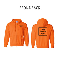SAFETY Gildan - Heavy Blend™ Full-Zip Hooded Sweatshirt - 18600