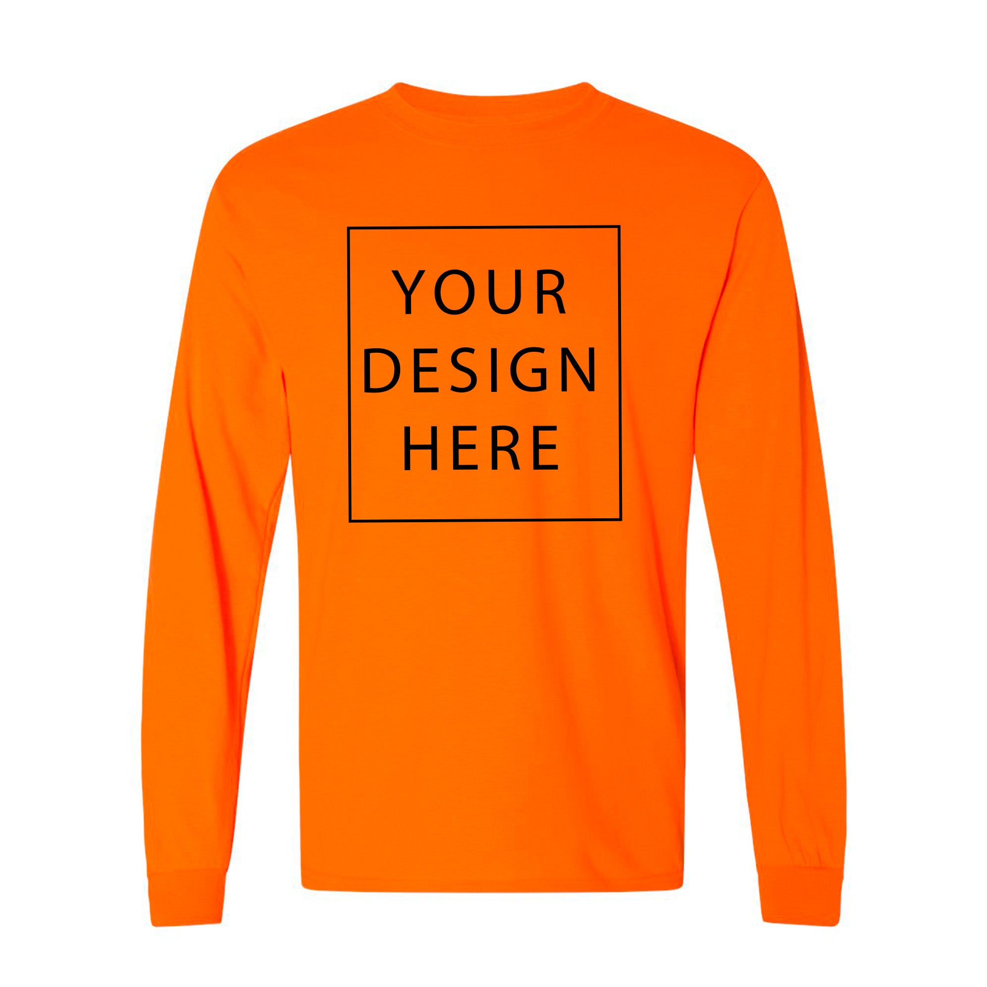 Gildan - DryBlend® 50/50 Long Sleeve T-Shirt - Front