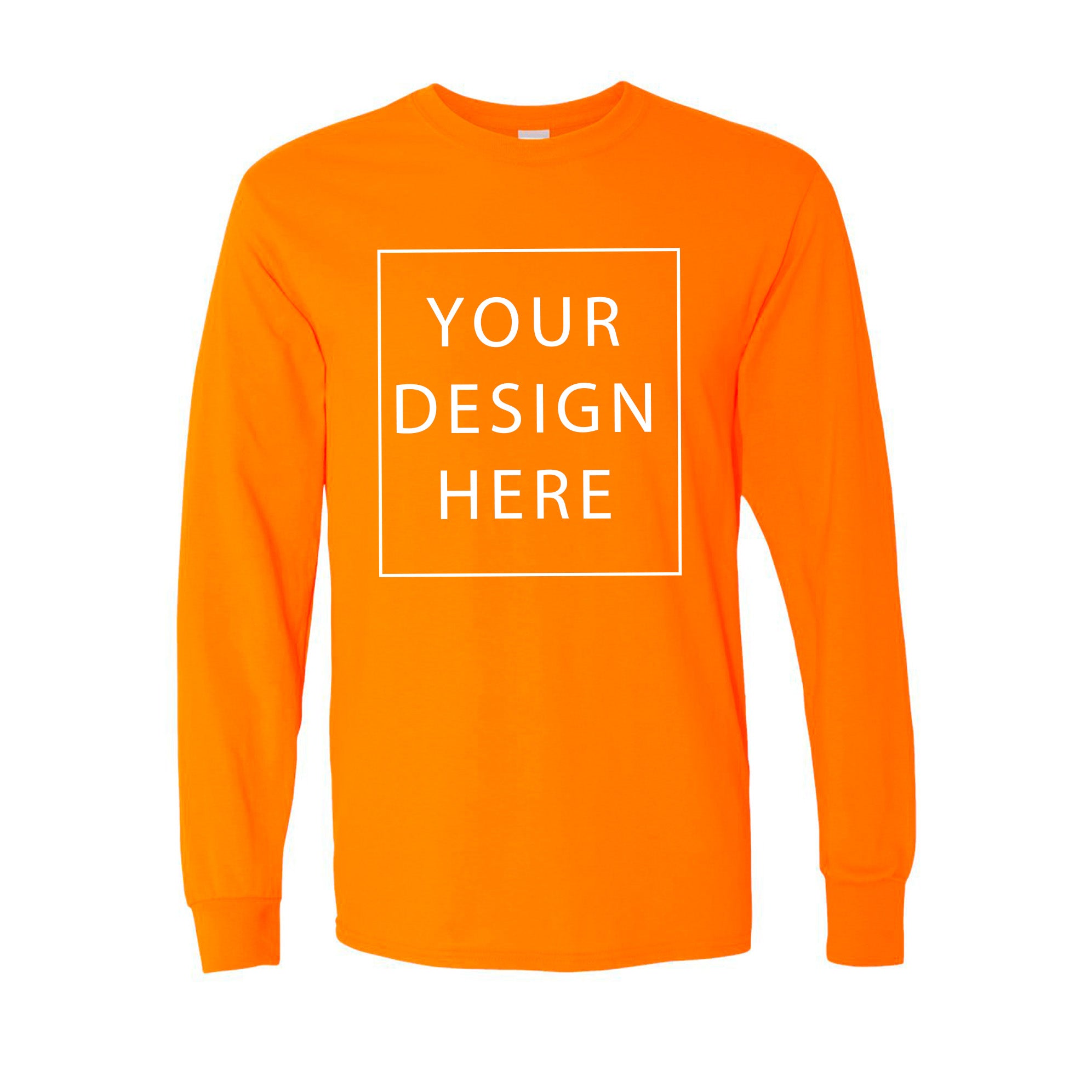 Gildan - Heavy Cotton™ Long Sleeve T-Shirt - Front