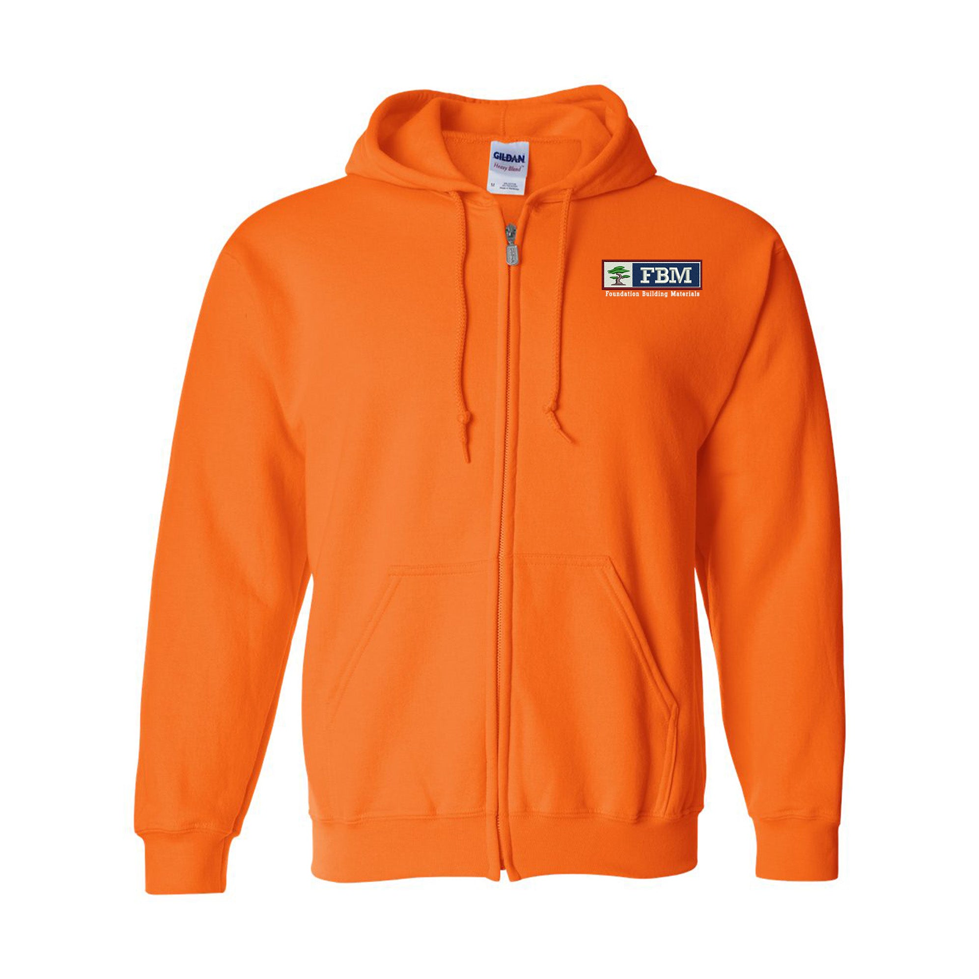 Gildan - Heavy Blend™ Full-Zip Hooded Sweatshirt - (embroidery)