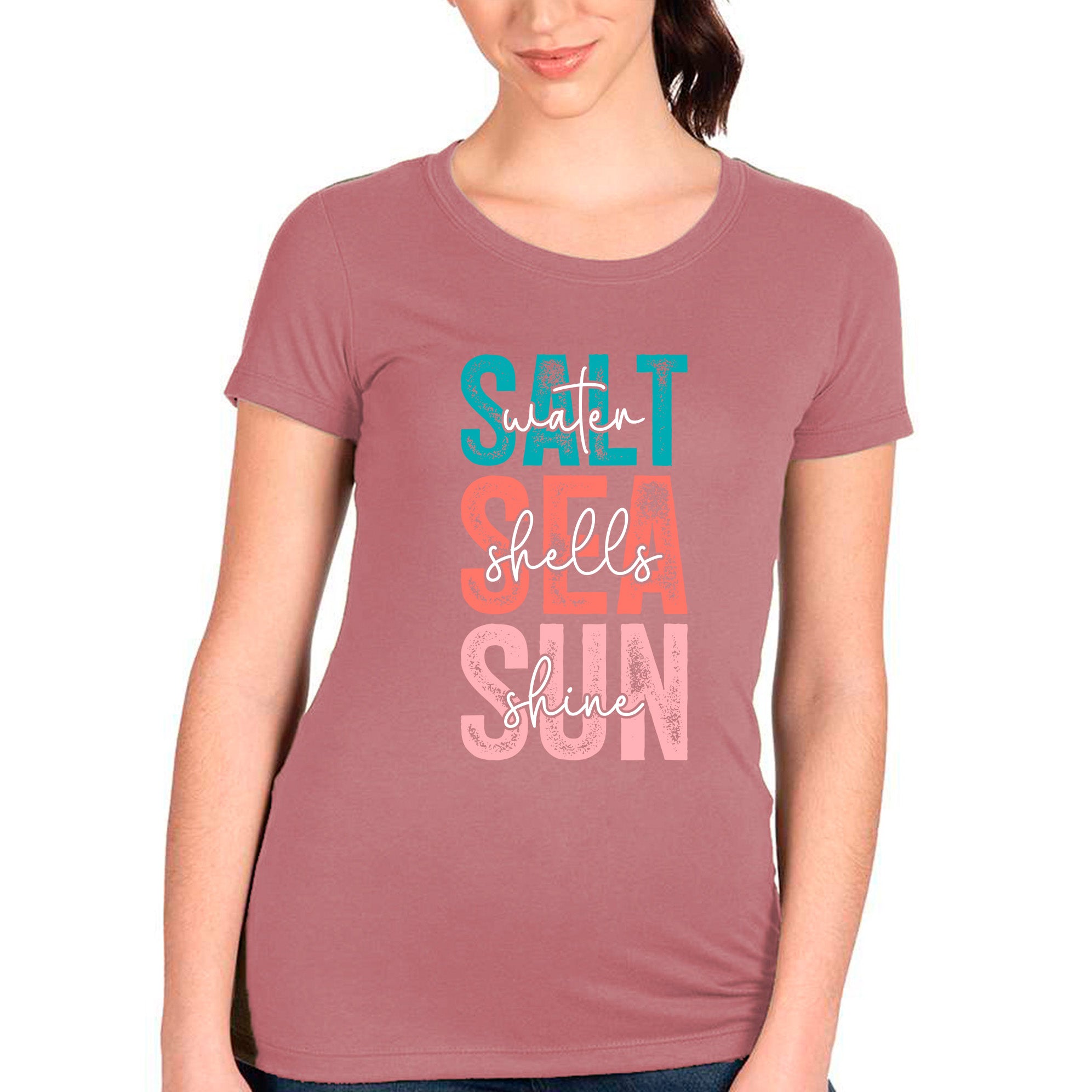 Saltwater, Seashell, Sunshine T-shirt