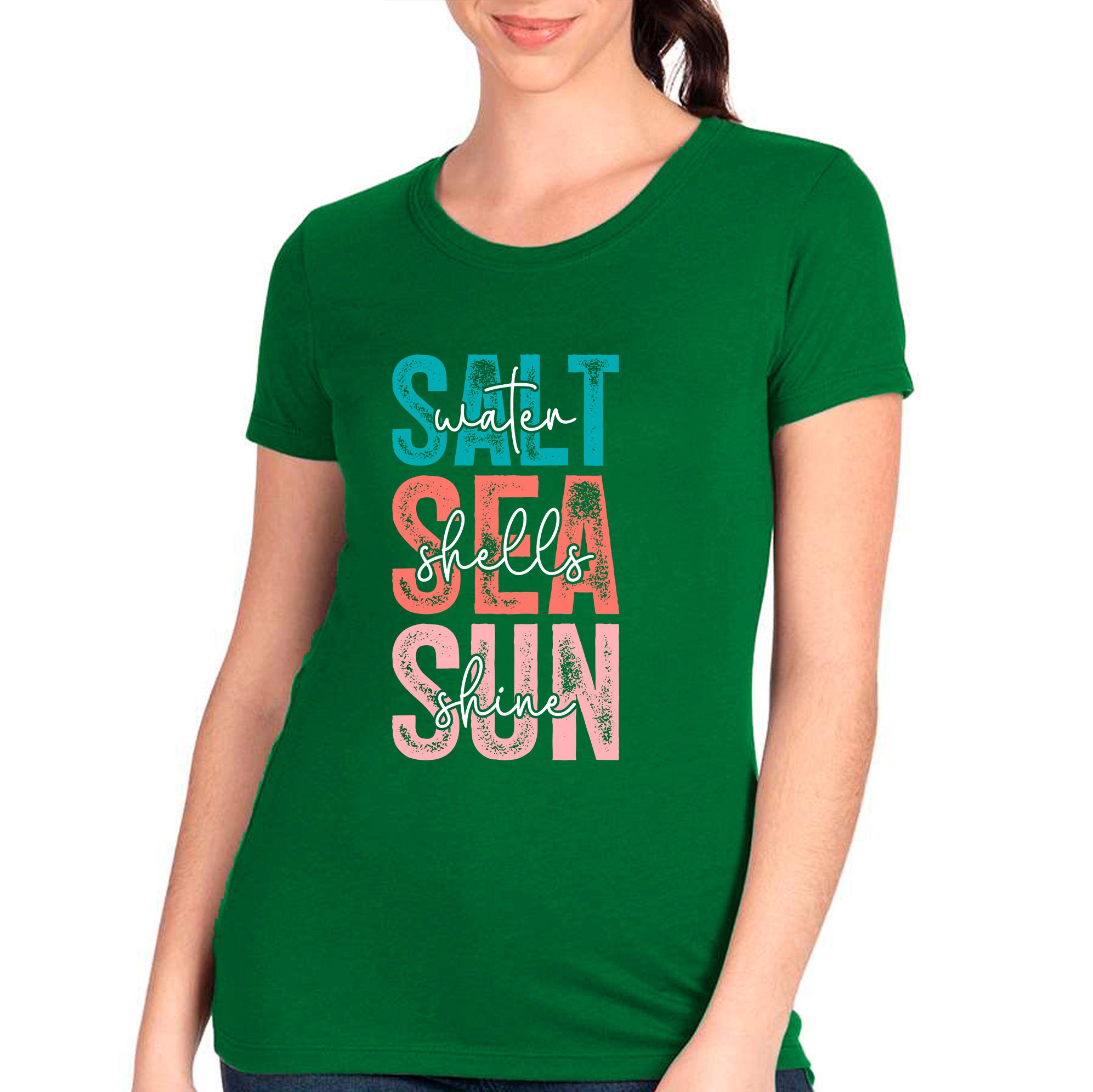 Saltwater, Seashell, Sunshine T-shirt