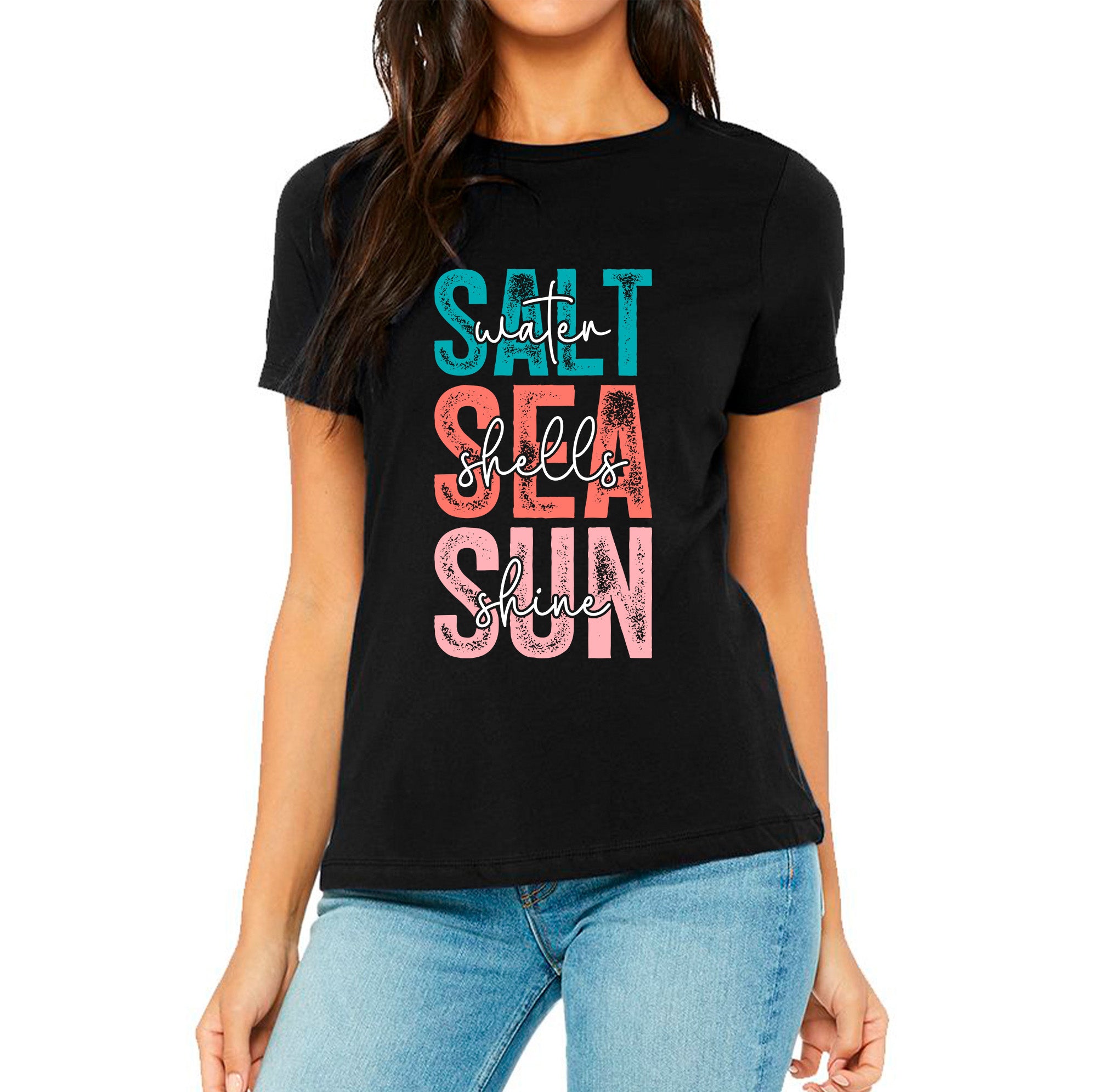Saltwater, Seashell, Sunshine T-shirt