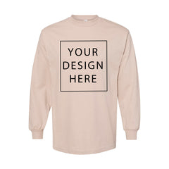 American Apparel - Heavyweight Cotton Long Sleeve Tee - Front