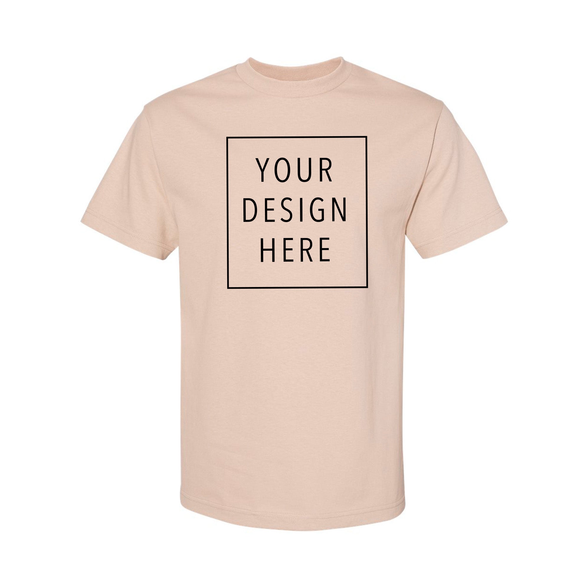 American Apparel - Heavyweight Cotton Tee - Front