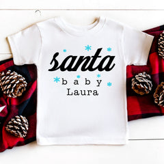 Santa Baby Baby Bodysuit