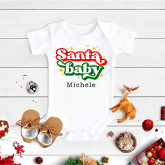 Santa Baby Baby Bodysuit