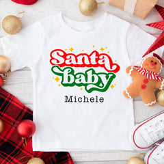 Santa Baby Baby Bodysuit