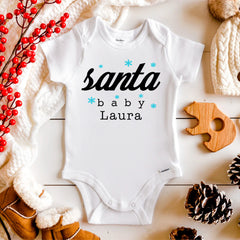 Santa Baby Baby Bodysuit