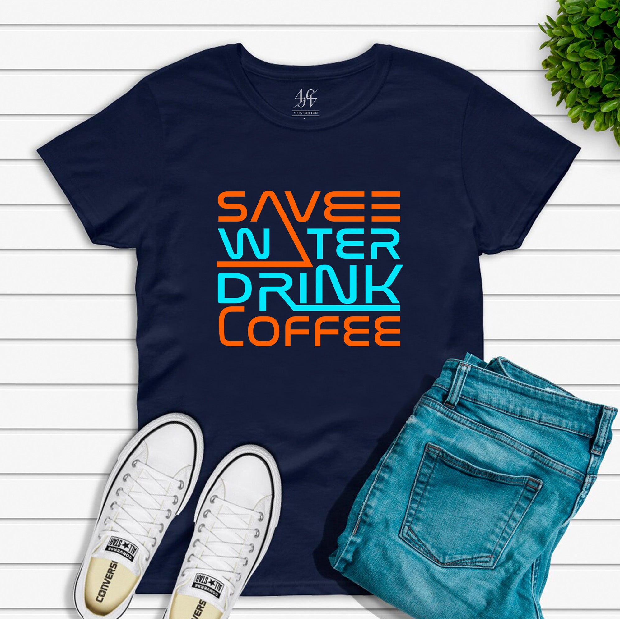 Save Water Drink Coffee T-shirt