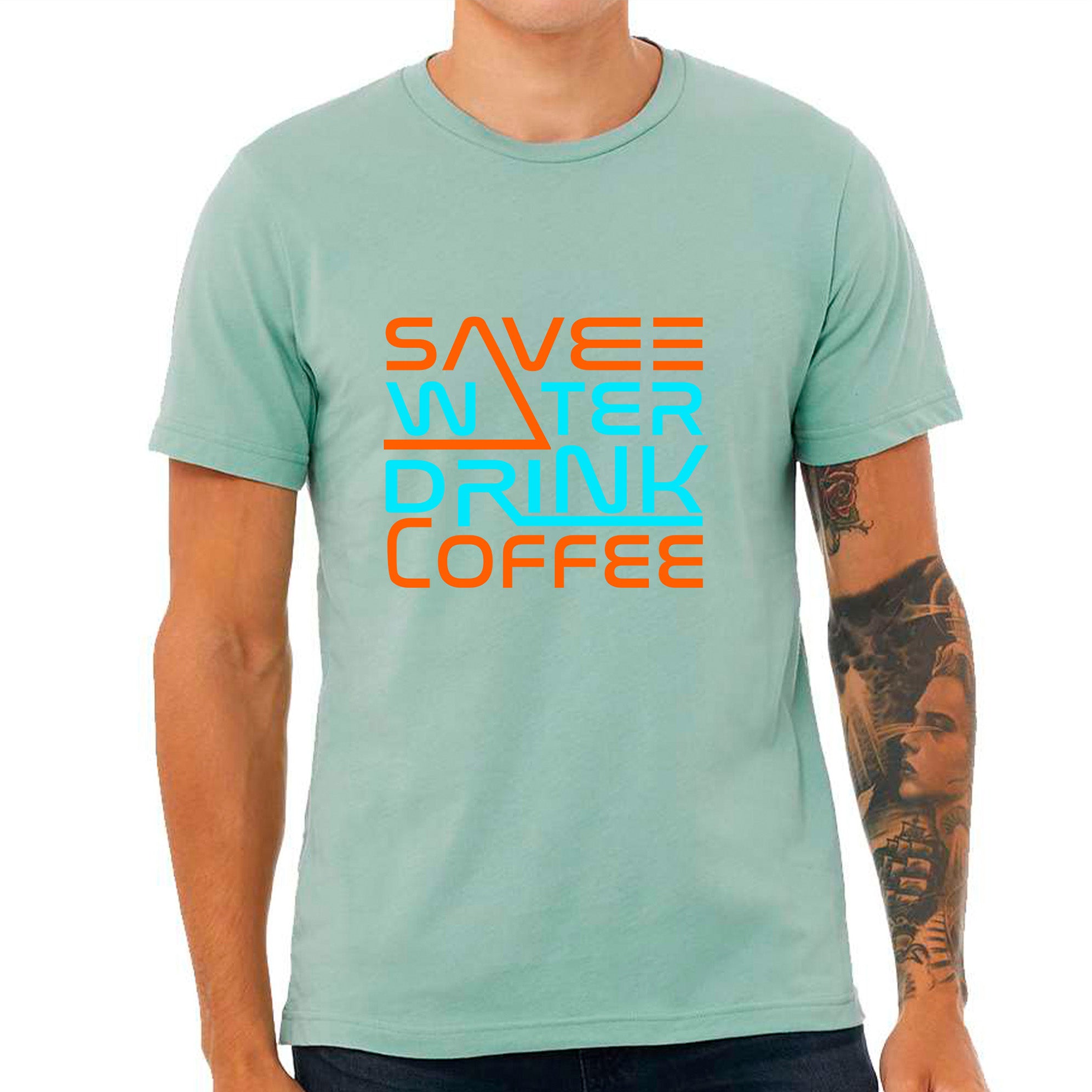 Save Water Drink Coffee T-shirt