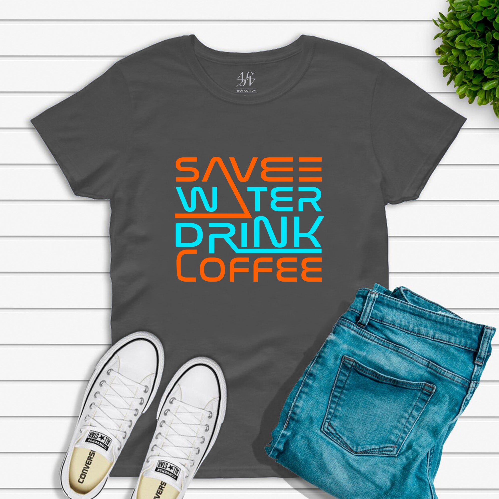 Save Water Drink Coffee T-shirt