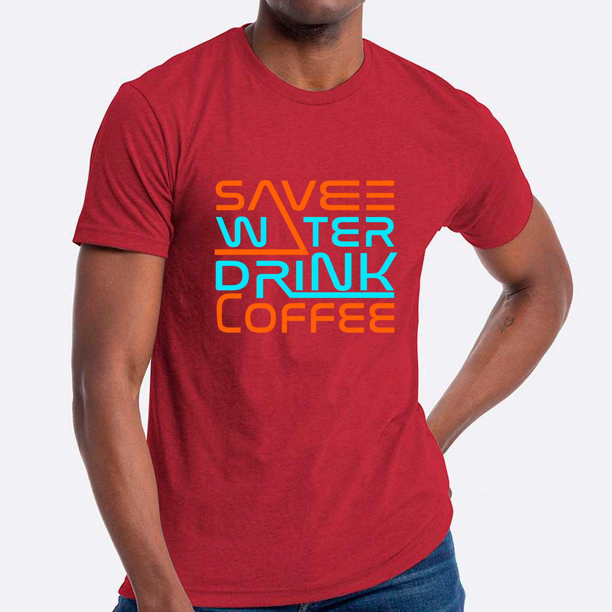 Save Water Drink Coffee T-shirt