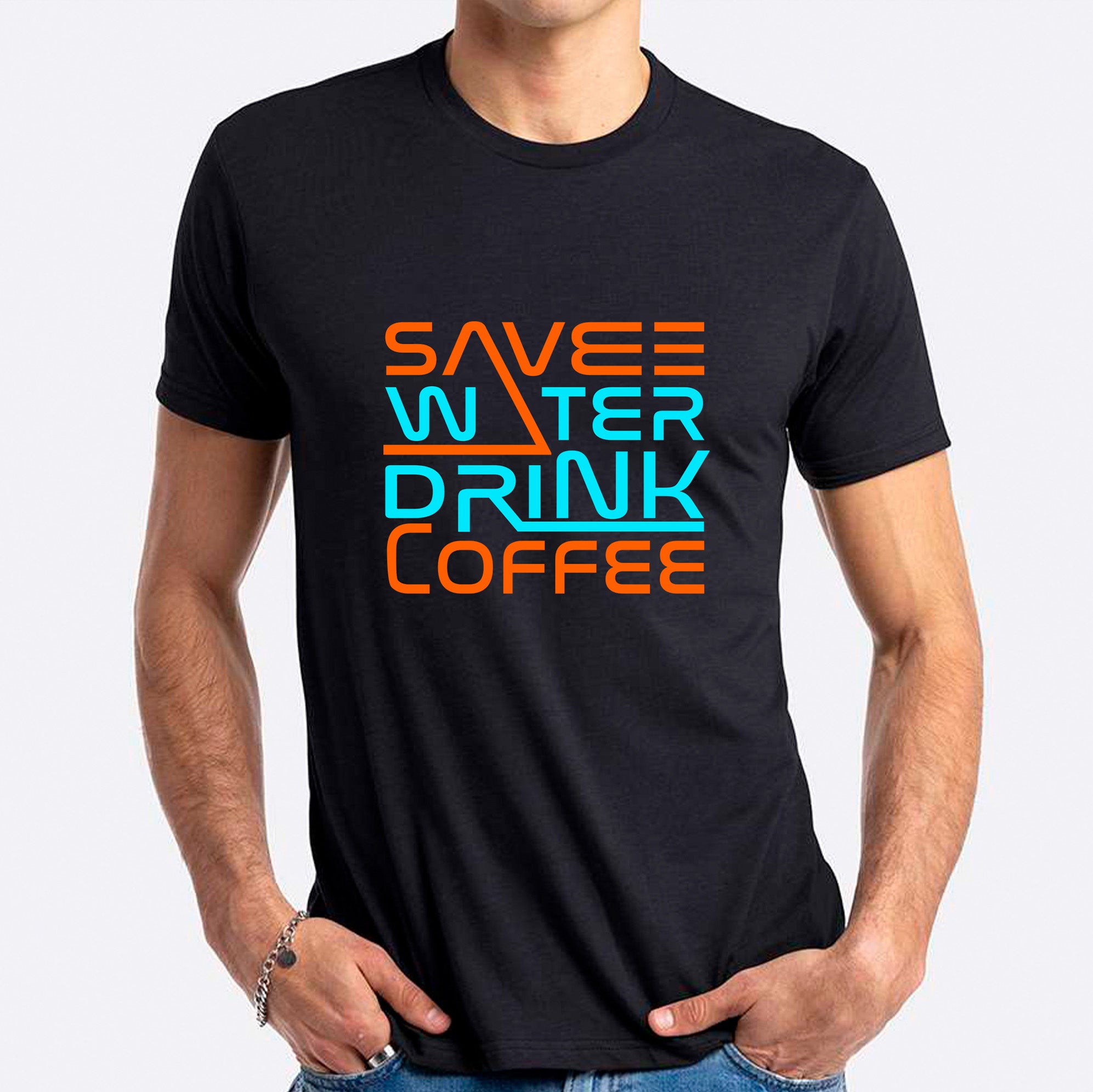 Save Water Drink Coffee T-shirt