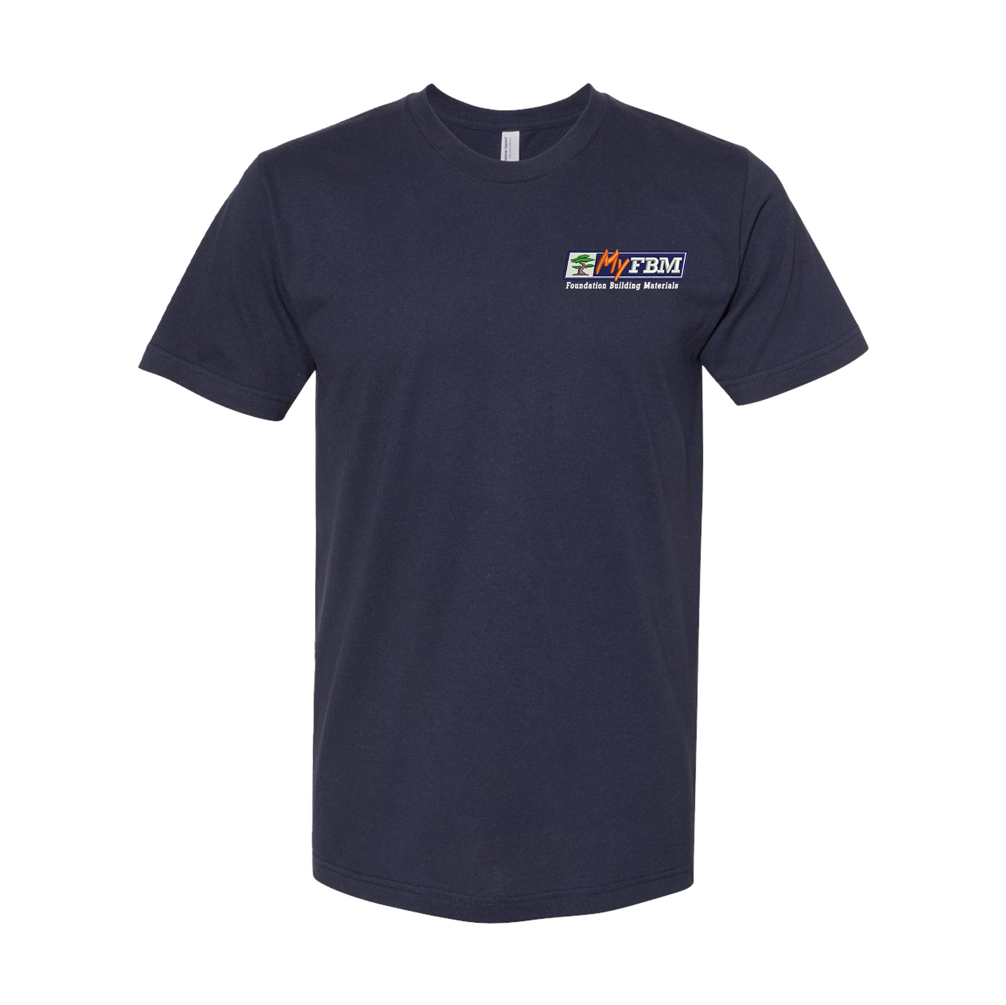 American Apparel - Fine Jersey Tee - (embroidery)