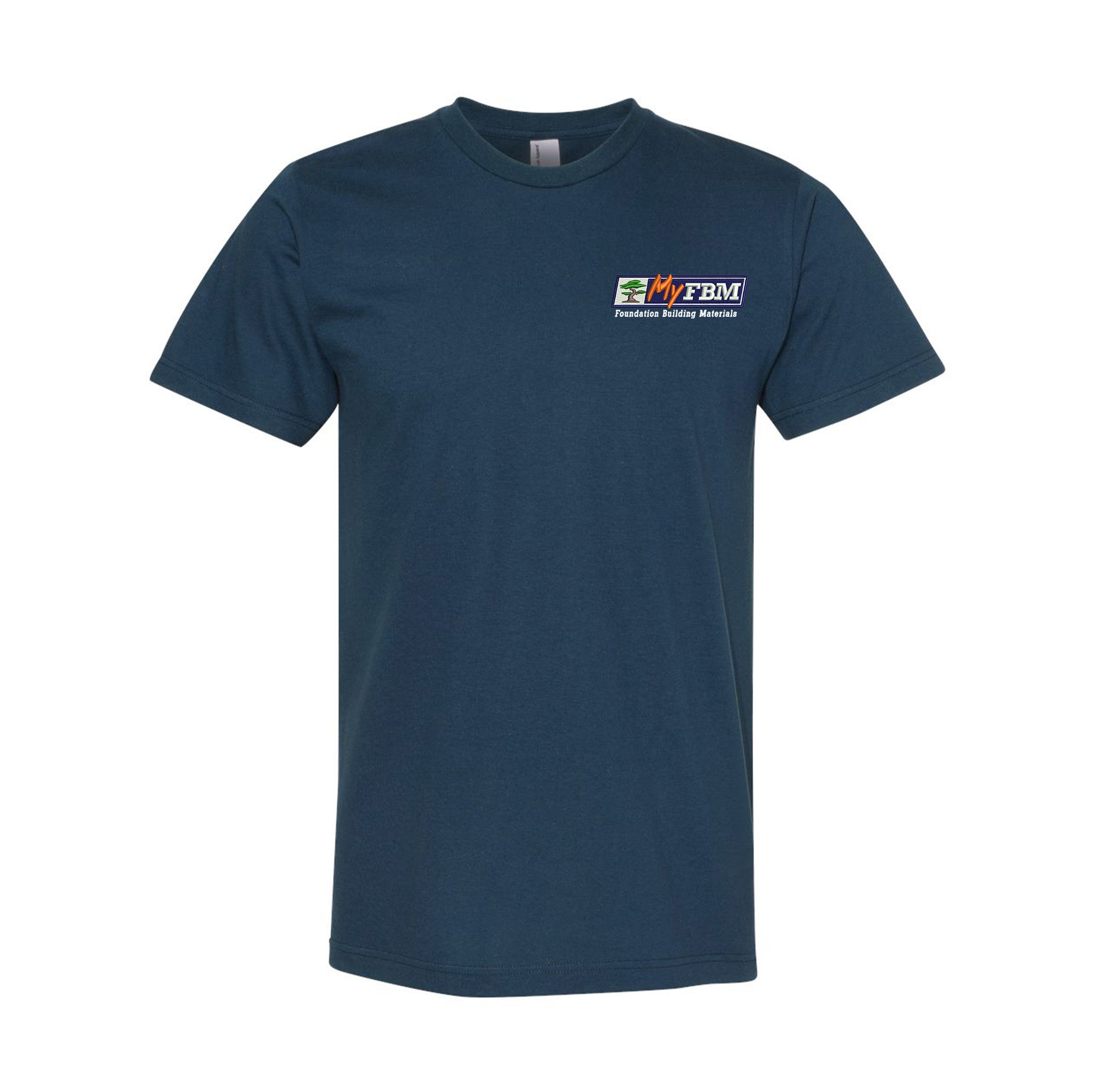 American Apparel - Fine Jersey Tee - (embroidery)