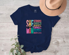 She Is Mom T-shirt