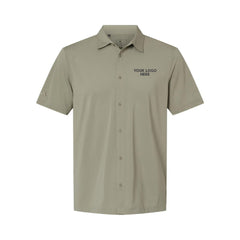 Adidas Men's Full Button Down Short Sleeve Shirt - A595