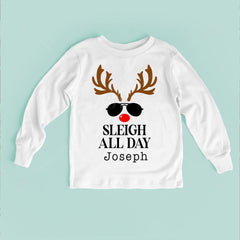 Sleigh All Day Baby Bodysuit