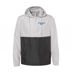 Independet Trading Co. Unisex Lightweight Quarter-Zip Windbreaker Pullover Jacket - EXP54LWP