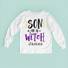 Son Of A Witch Baby Bodysuit