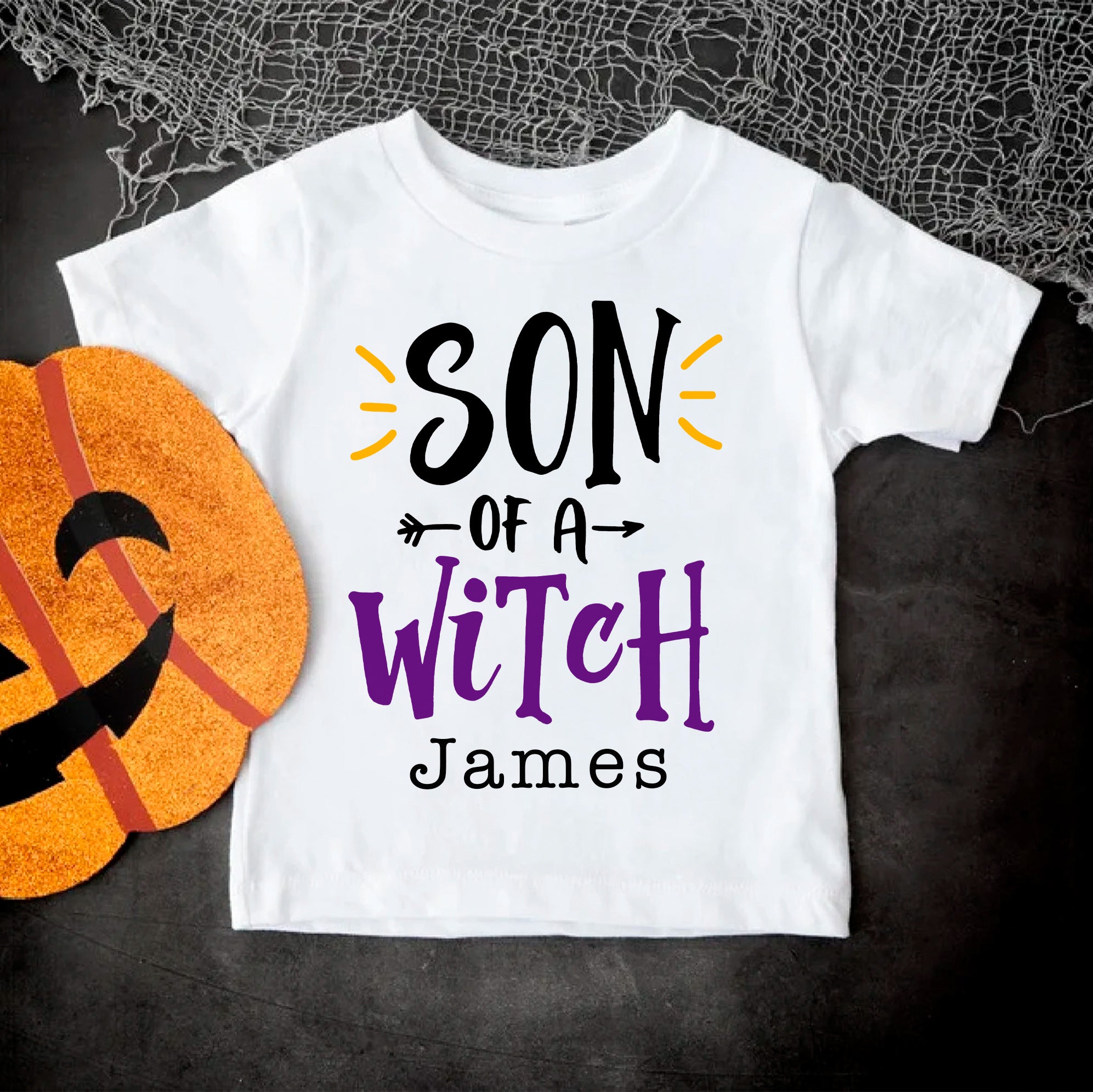 Son Of A Witch Baby Bodysuit