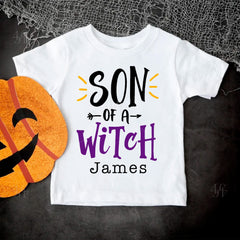 Son Of A Witch Baby Bodysuit