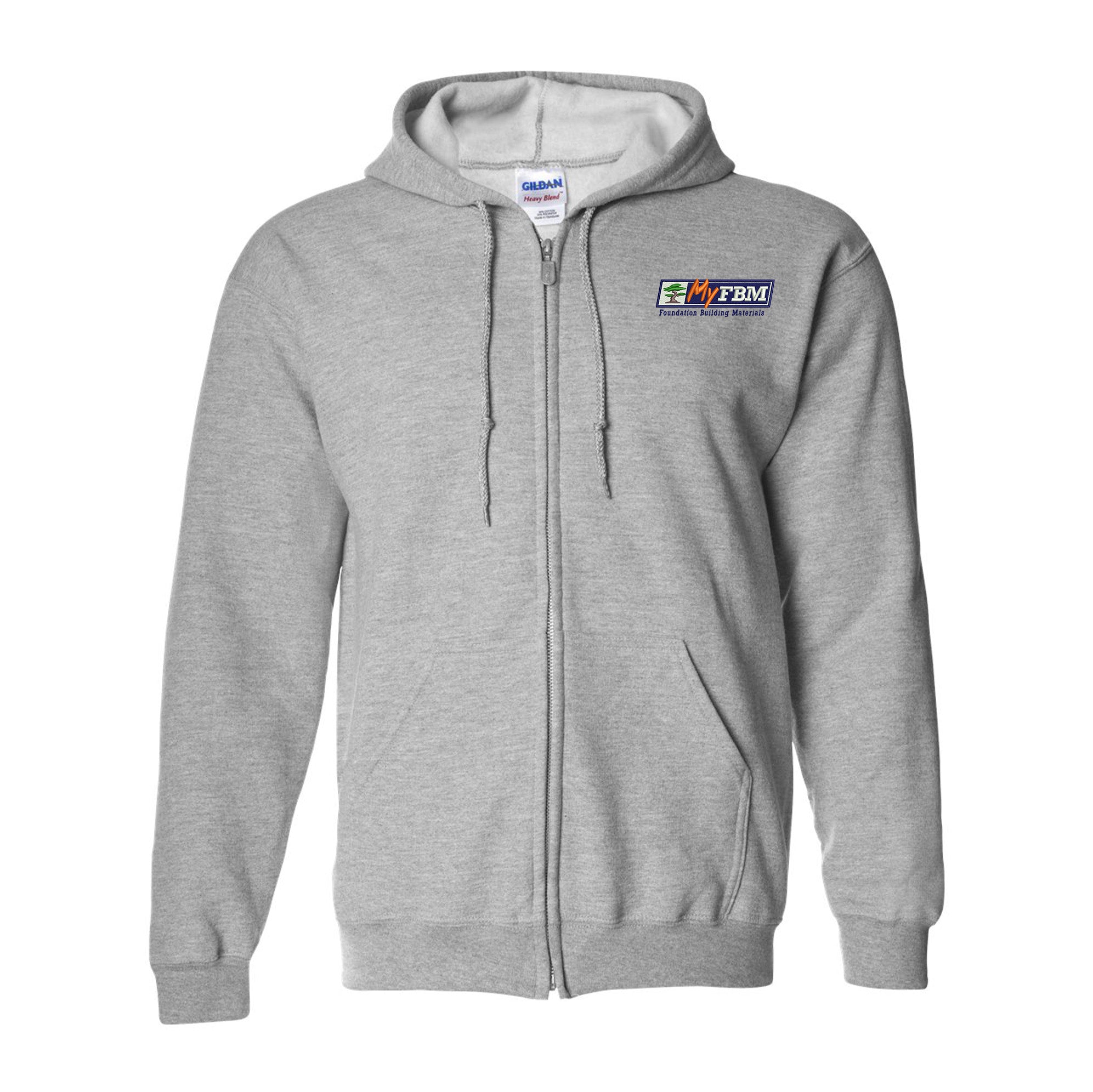 Gildan - Heavy Blend™ Full-Zip Hooded Sweatshirt - (embroidery)