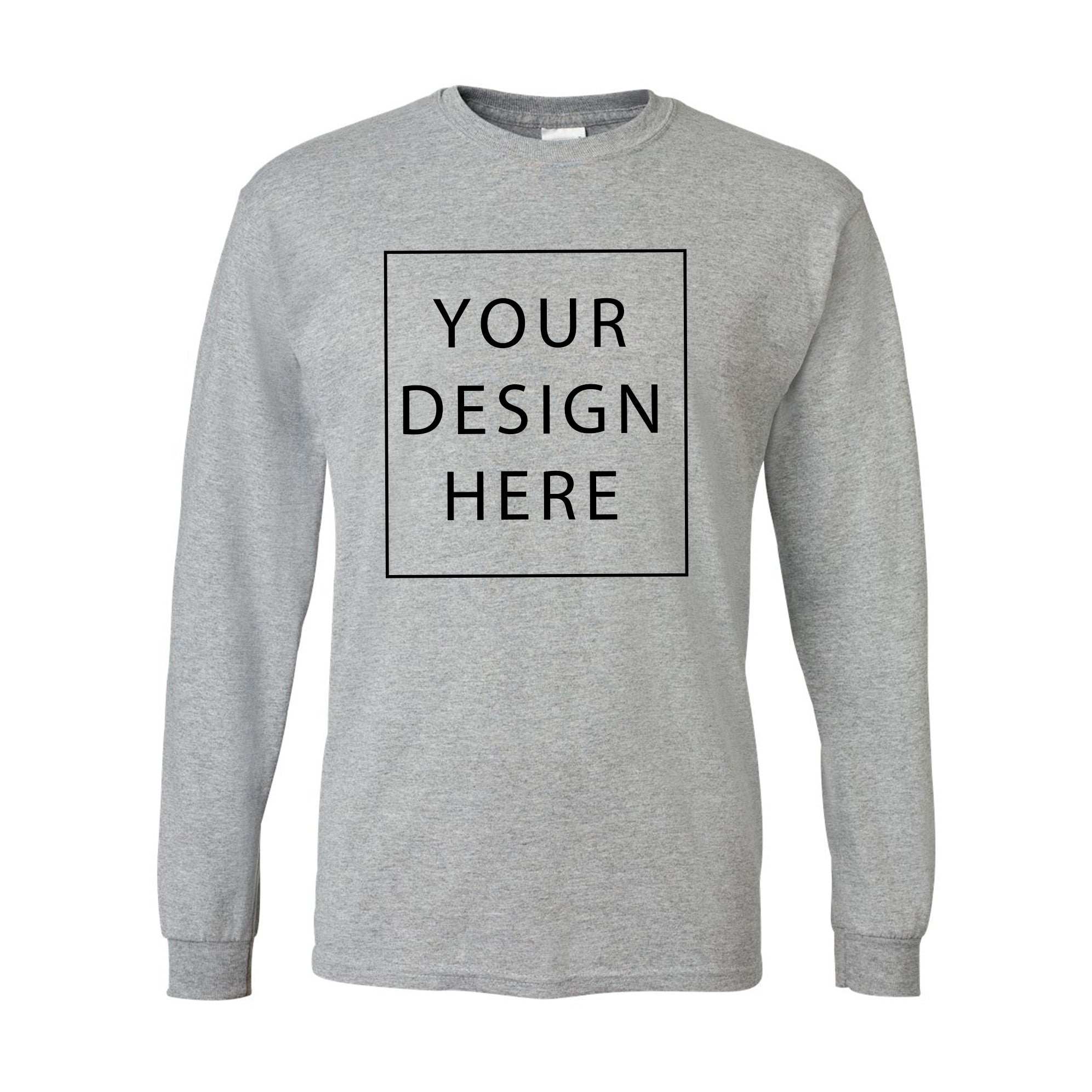 Gildan - DryBlend® 50/50 Long Sleeve T-Shirt - Front