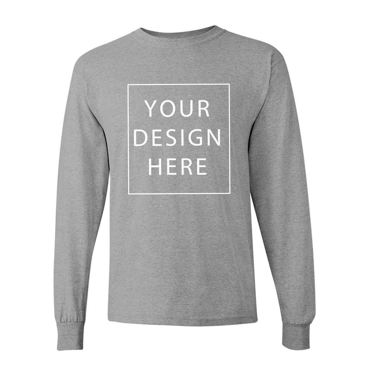 Gildan - Heavy Cotton™ Long Sleeve T-Shirt - Front