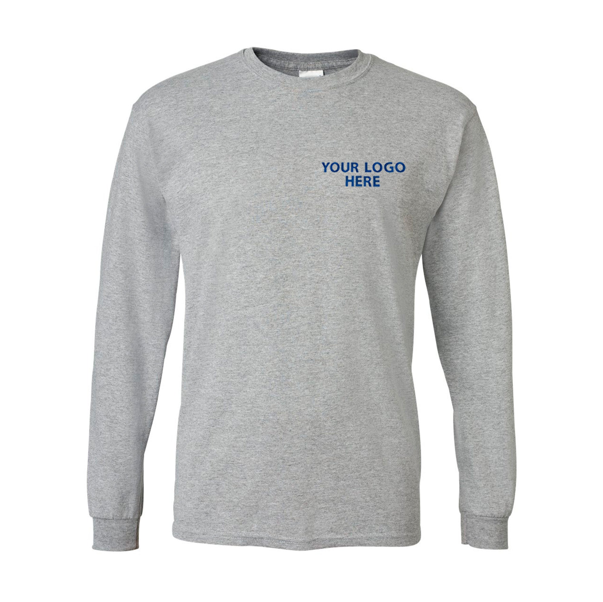 Gildan - DryBlend® 50/50 Long Sleeve T-Shirt - Front
